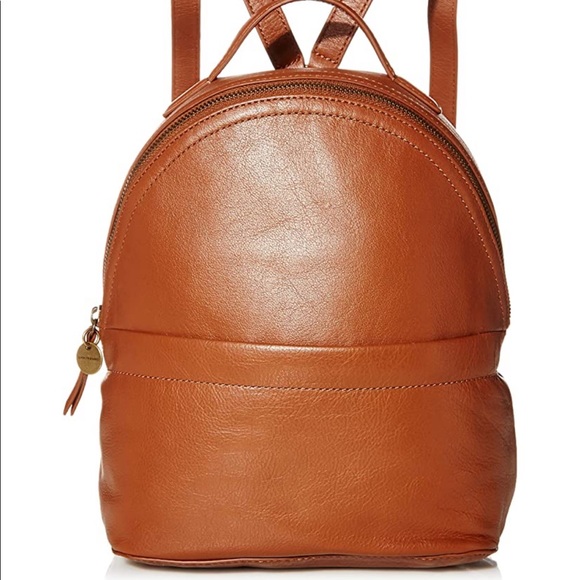 poshmark leather backpack